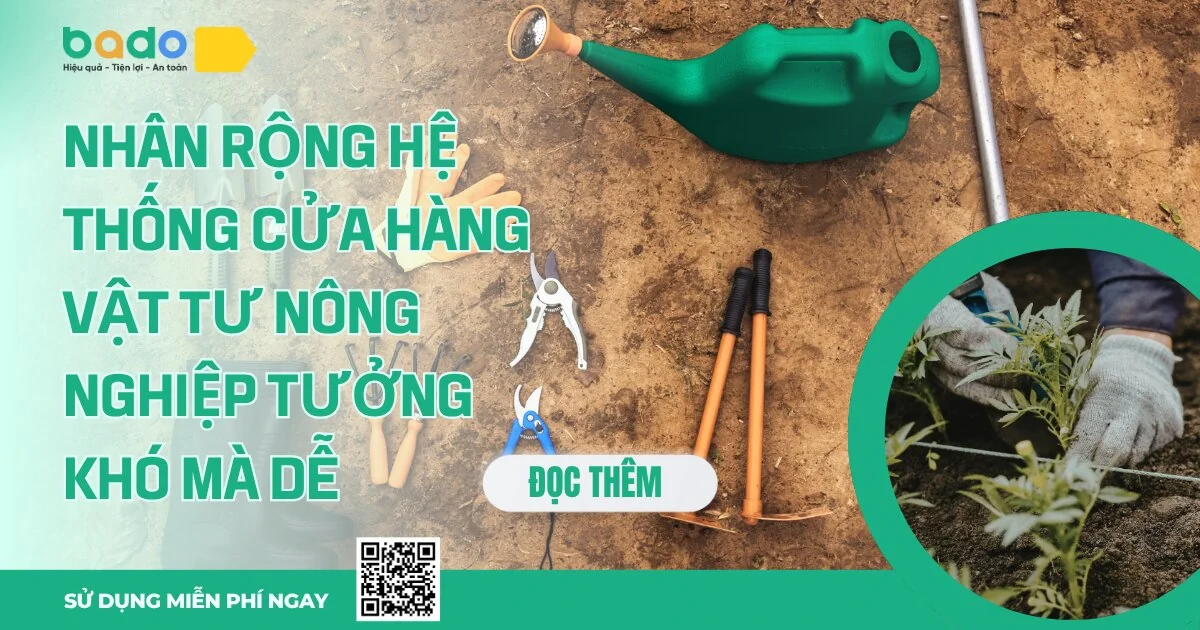 Nhân rộng hệ thống cửa hàng vật tư nông nghiệp